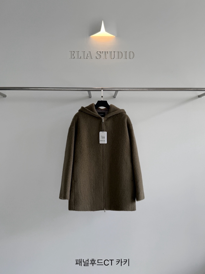 ELIA東大門實拍女士新款休閑推薦熱賣人氣時尚真品短款大衣ELIA STUDIO短款大衣圖色2
