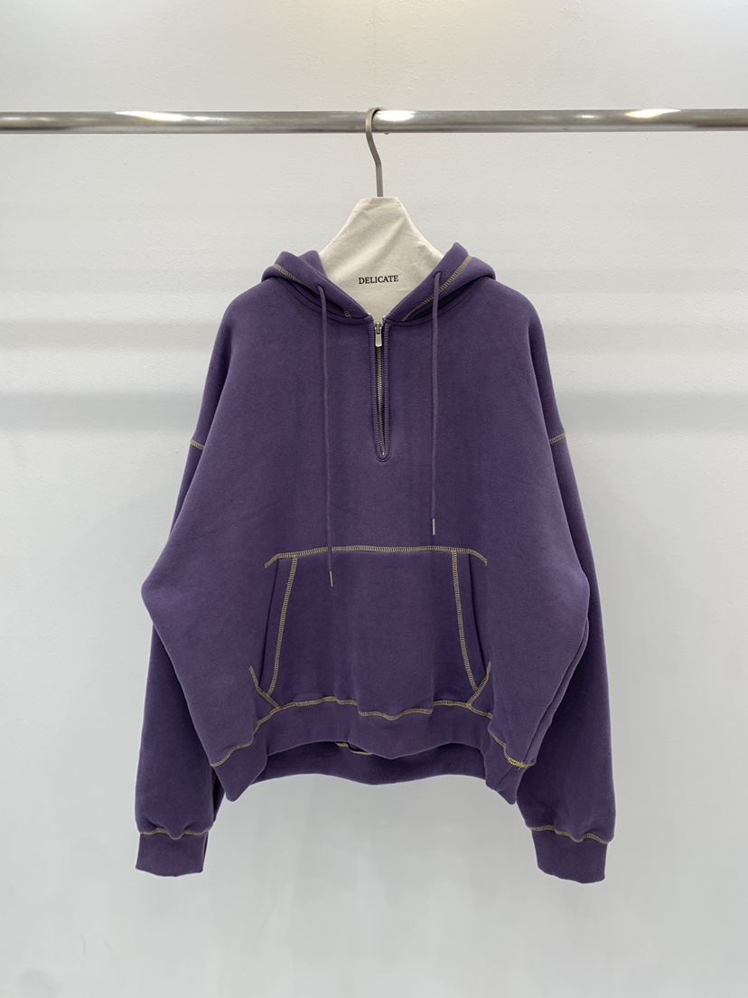 DELICATE韓國直郵女士新款人氣熱賣推薦真品休閑衛衣連帽衫DELICATE衛衣圖色2