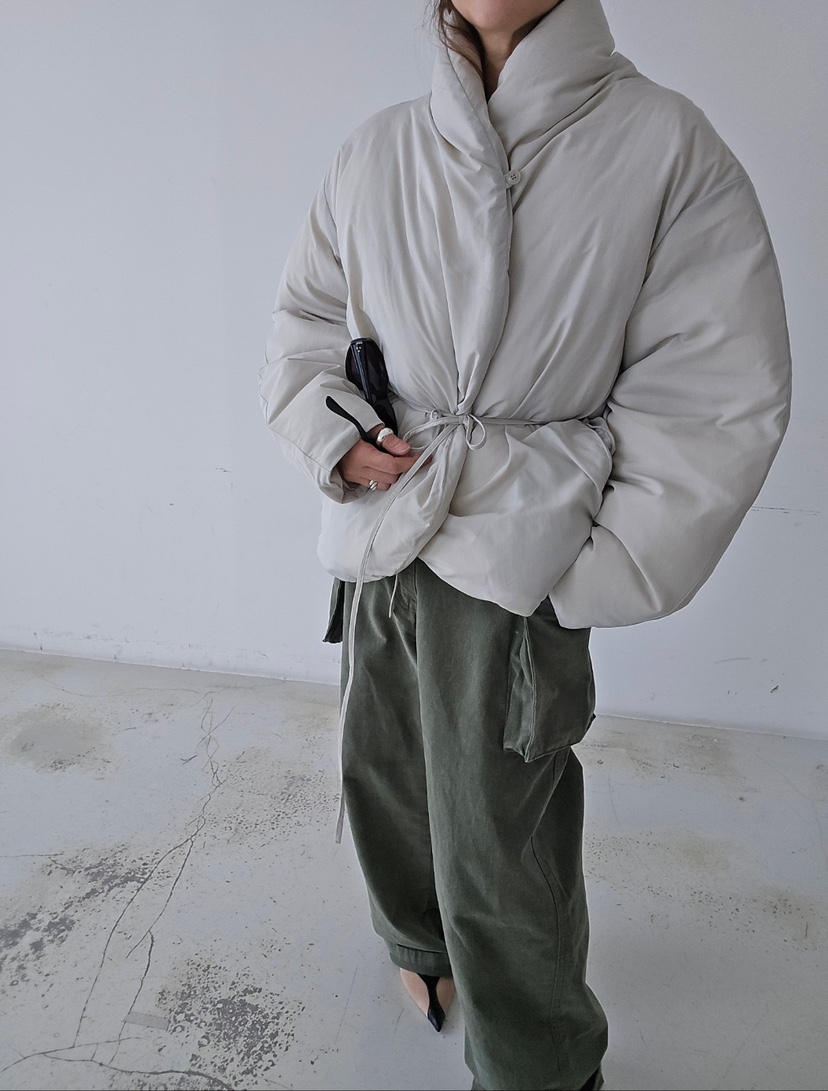 J SHOP東大門實拍女裝新款時尚推薦短款羽絨服羽絨服披肩J_SHOP短款羽絨服