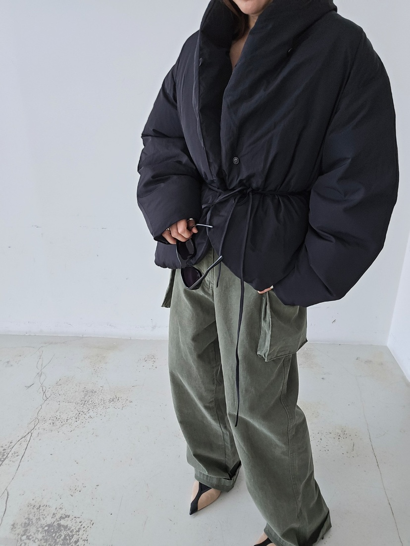 J SHOP東大門實拍女裝新款時尚推薦短款羽絨服羽絨服披肩J_SHOP短款羽絨服