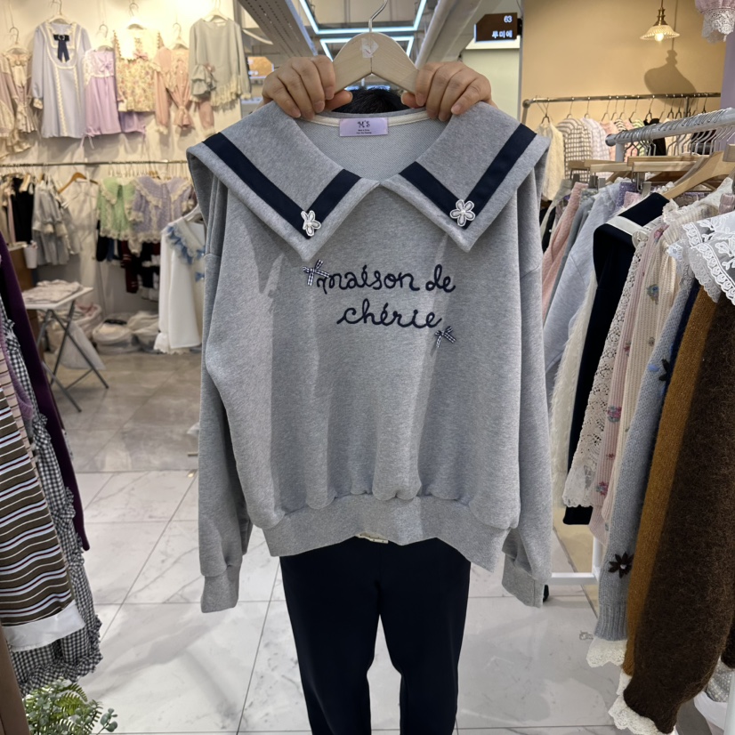 MS東大門直郵女裝新品時尚真品人氣推薦休閑熱賣衛衣MS衛衣圖色1