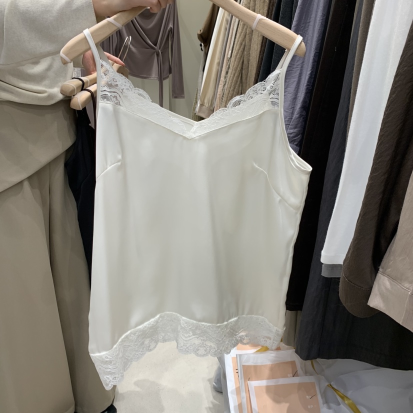 G.I-L東大門代購女士新品推薦時尚真品休閑吊帶背心蕾絲G.I-L吊帶/背心圖色1