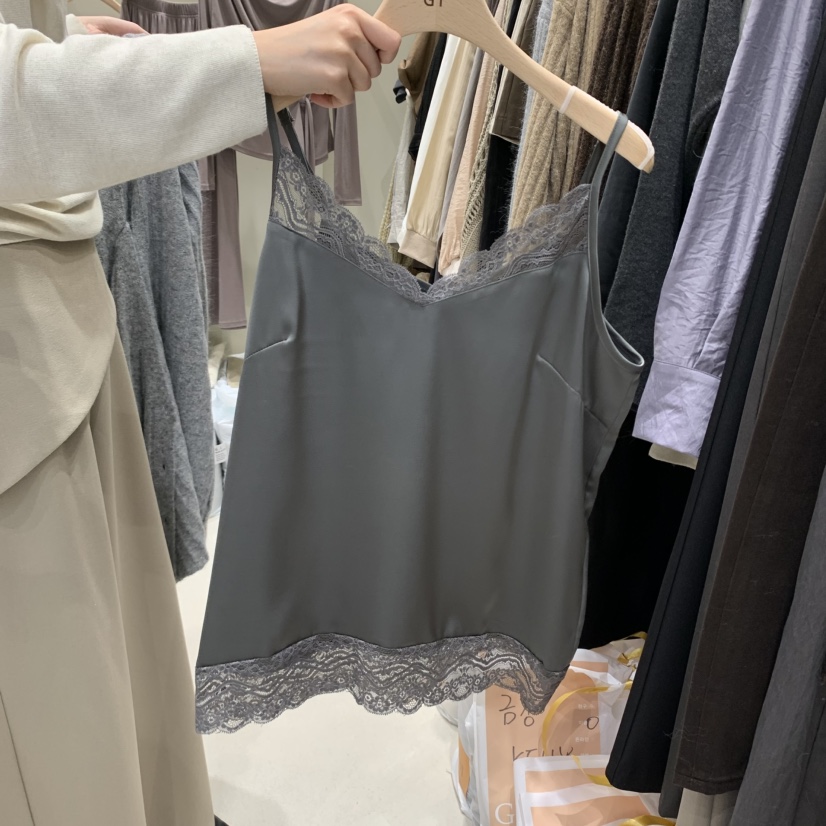G.I-L東大門代購女士新品推薦時尚真品休閑吊帶背心蕾絲G.I-L吊帶/背心圖色5
