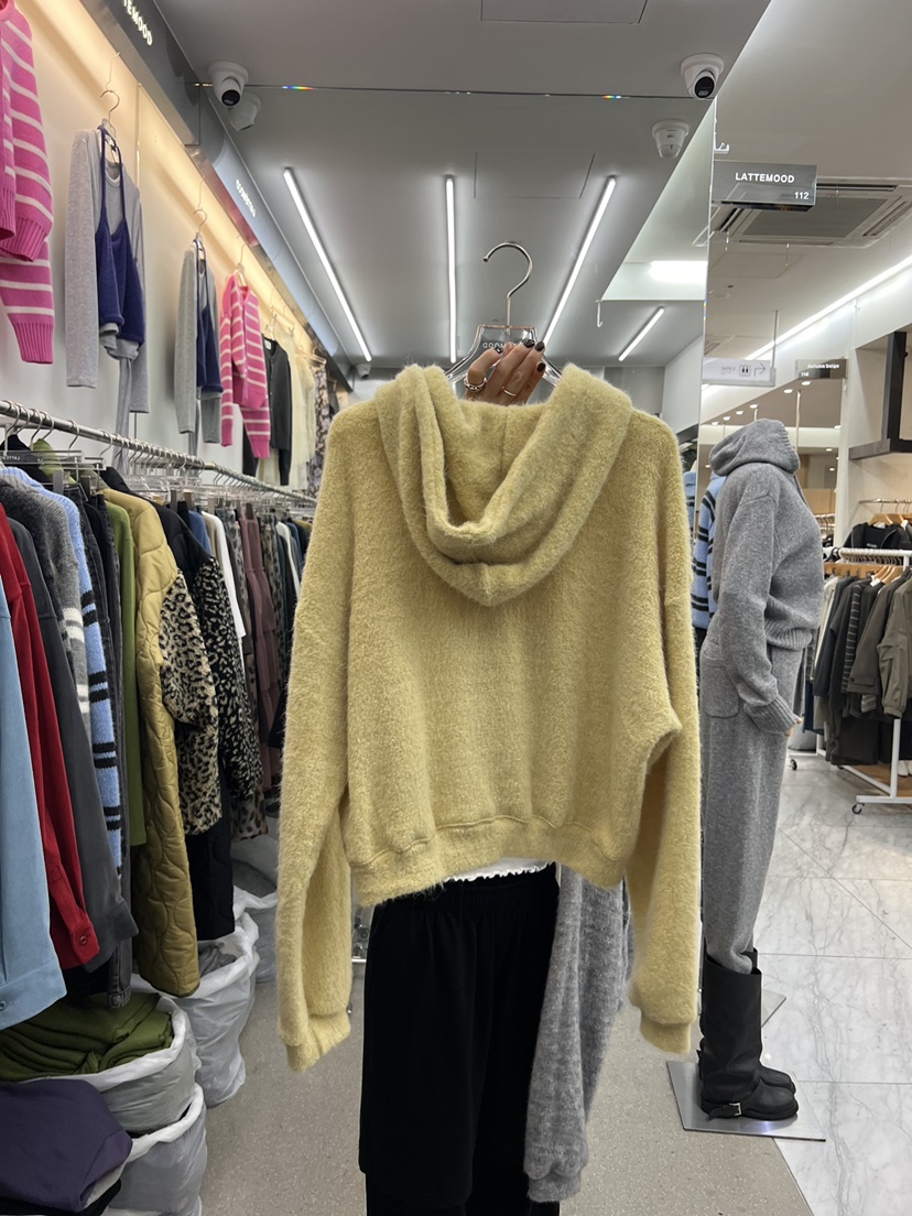 LATTEMOOD東大門代購女士新品時尚真品人氣衛衣拉鏈連帽衫LATTEMOOD衛衣