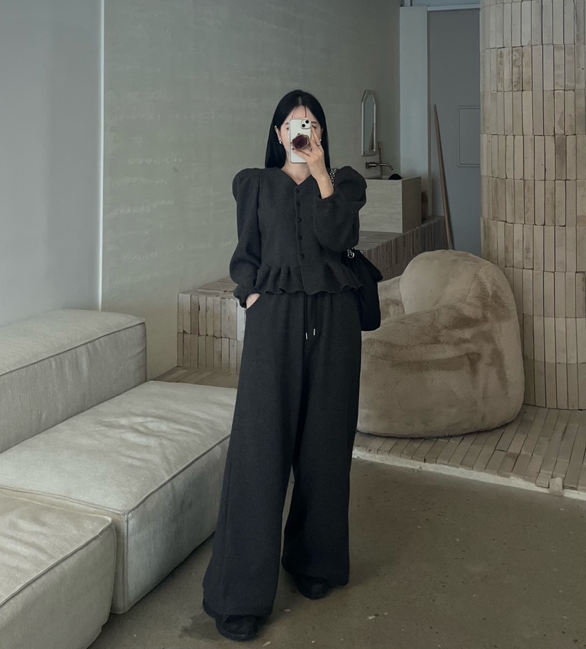 AMUSE SEOUL東大門代購女士新品時尚休閑推薦真品休閑褲AMUSE SEOUL休閑褲