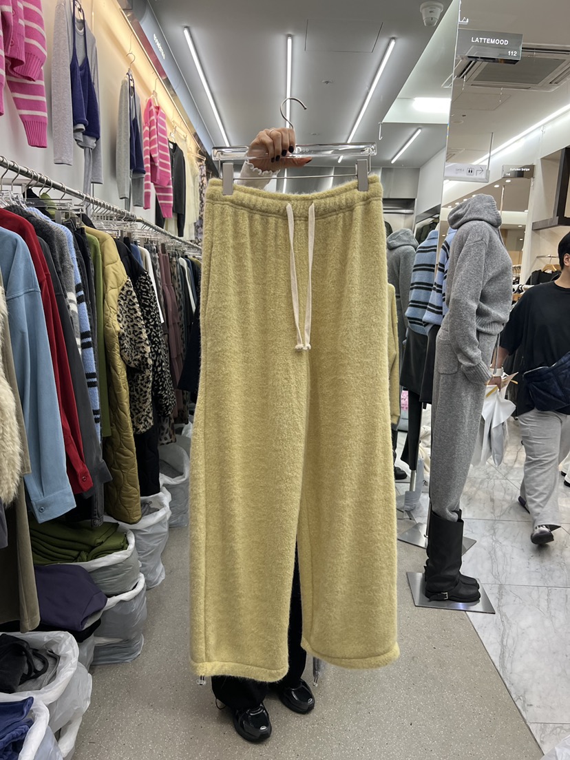 LATTEMOOD韓國代購女裝新款時尚熱賣人氣推薦真品休閑褲運動LATTEMOOD休閑褲圖色1