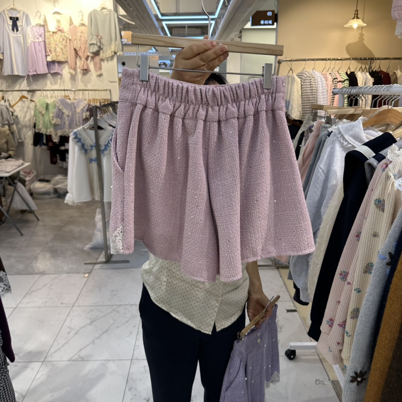MS東大門實拍女裝新品推薦熱賣真品人氣休閑時尚短褲MS短褲