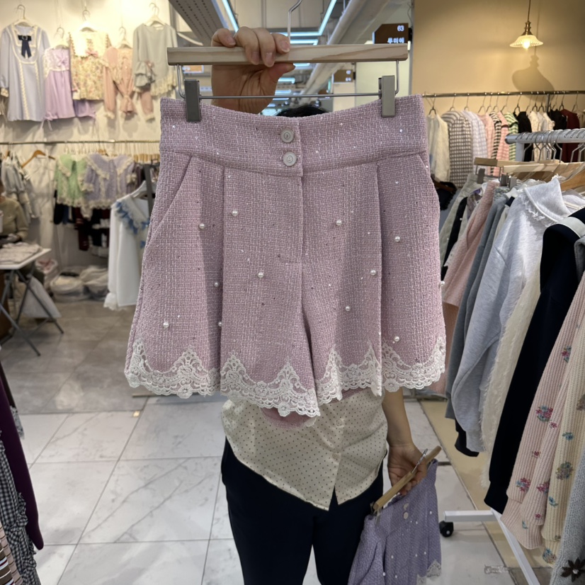 MS東大門實拍女裝新品推薦熱賣真品人氣休閑時尚短褲MS短褲圖色2