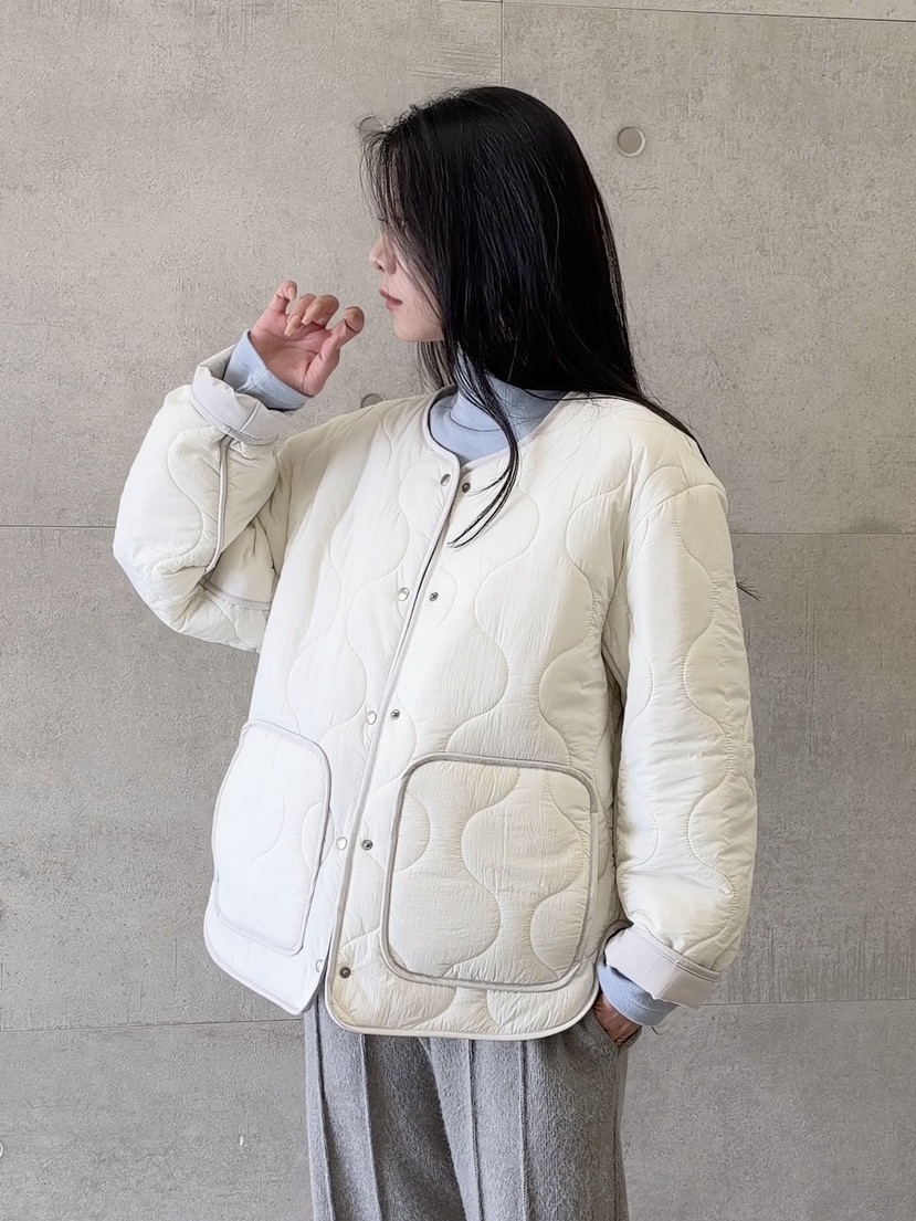 ELIA韓國直郵女士新款時尚真品人氣休閑推薦短款棉服絎縫棉ELIA STUDIO短款棉服