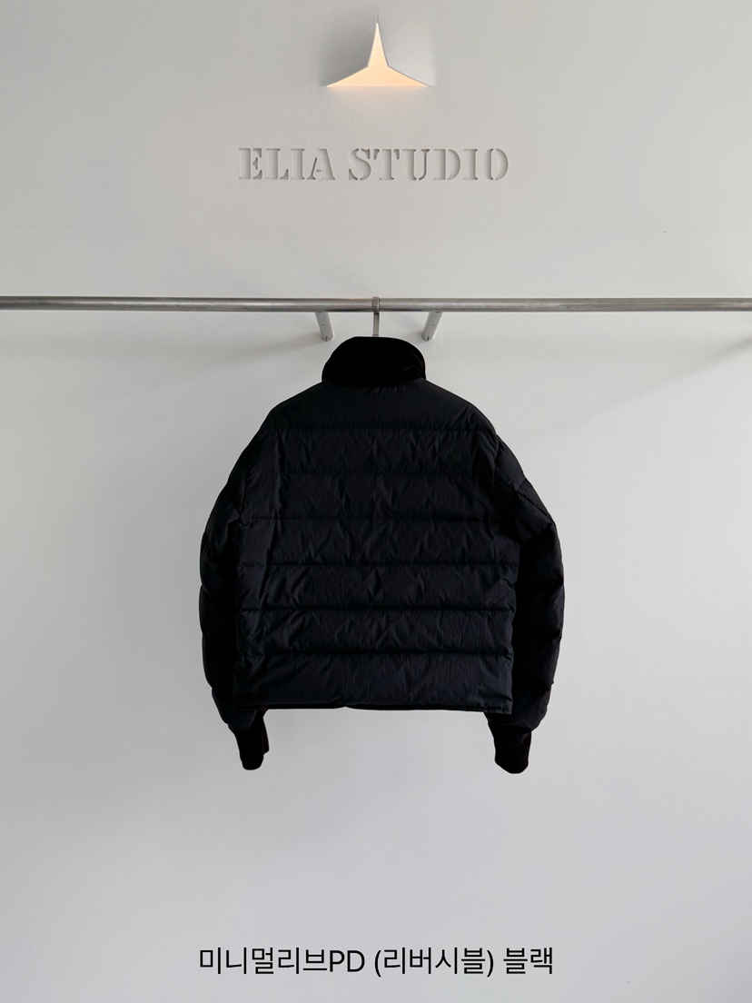 ELIA東大門實拍女士新款推薦時尚休閑短款羽絨服羽絨服雙面ELIA STUDIO短款羽絨服