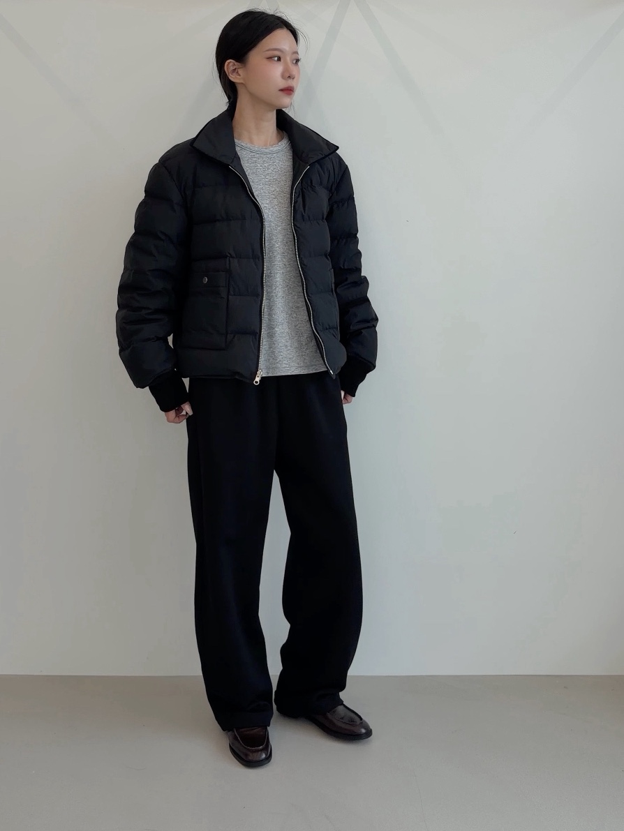 ELIA東大門實拍女士新款推薦時尚休閑短款羽絨服羽絨服雙面ELIA STUDIO短款羽絨服