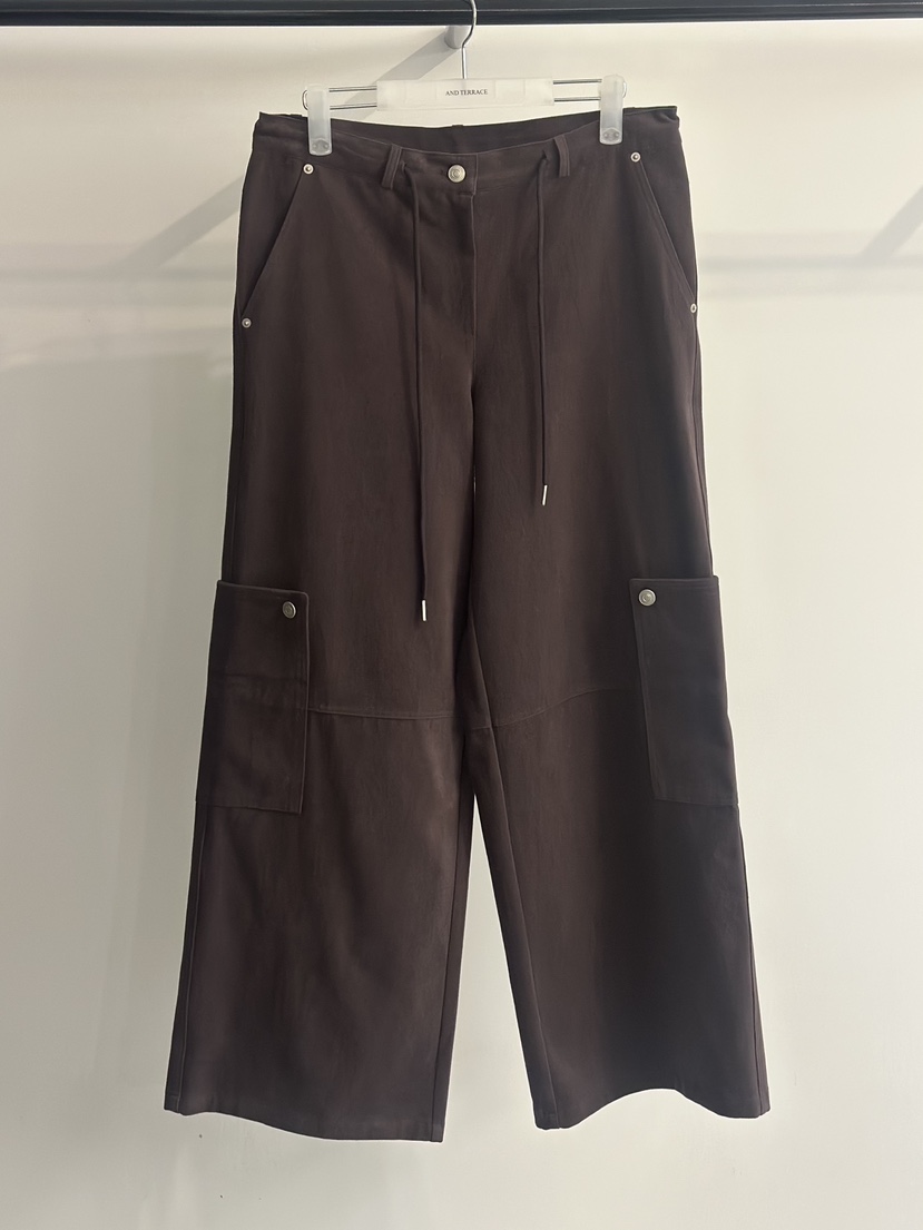 ANDTERRACE東大門代購女士新品推薦真品休閑休閑褲工裝褲ANDTERRACE休閑褲圖色2