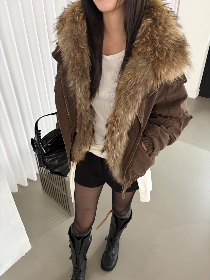 Verbena東大門代購女裝新品時尚熱賣人氣休閑夾克羽絨服鵝Verbena夾克