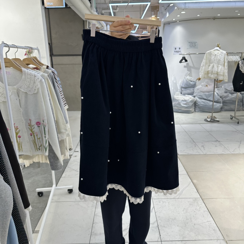 MS東大門代購女士新款時尚休閑真品人氣推薦熱賣長裙MS長裙圖色3深藍色