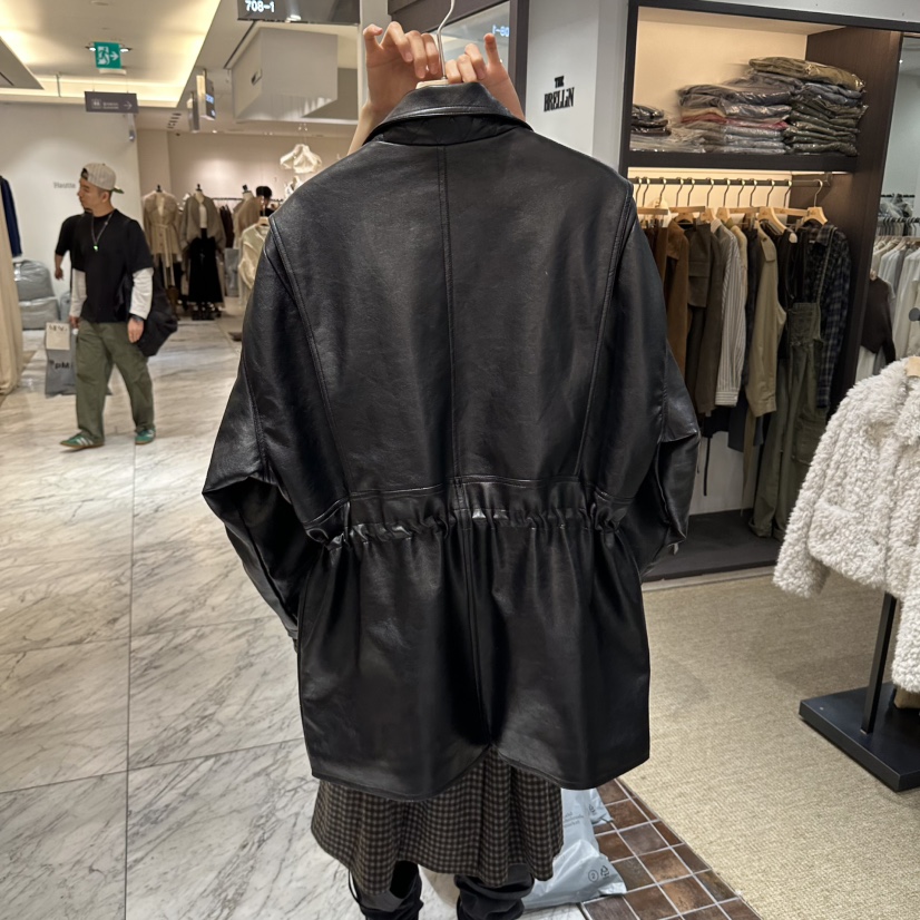 BRELLIN韓國代購女士新品真品休閑推薦時尚人氣皮衣不含內搭BRELLIN皮衣