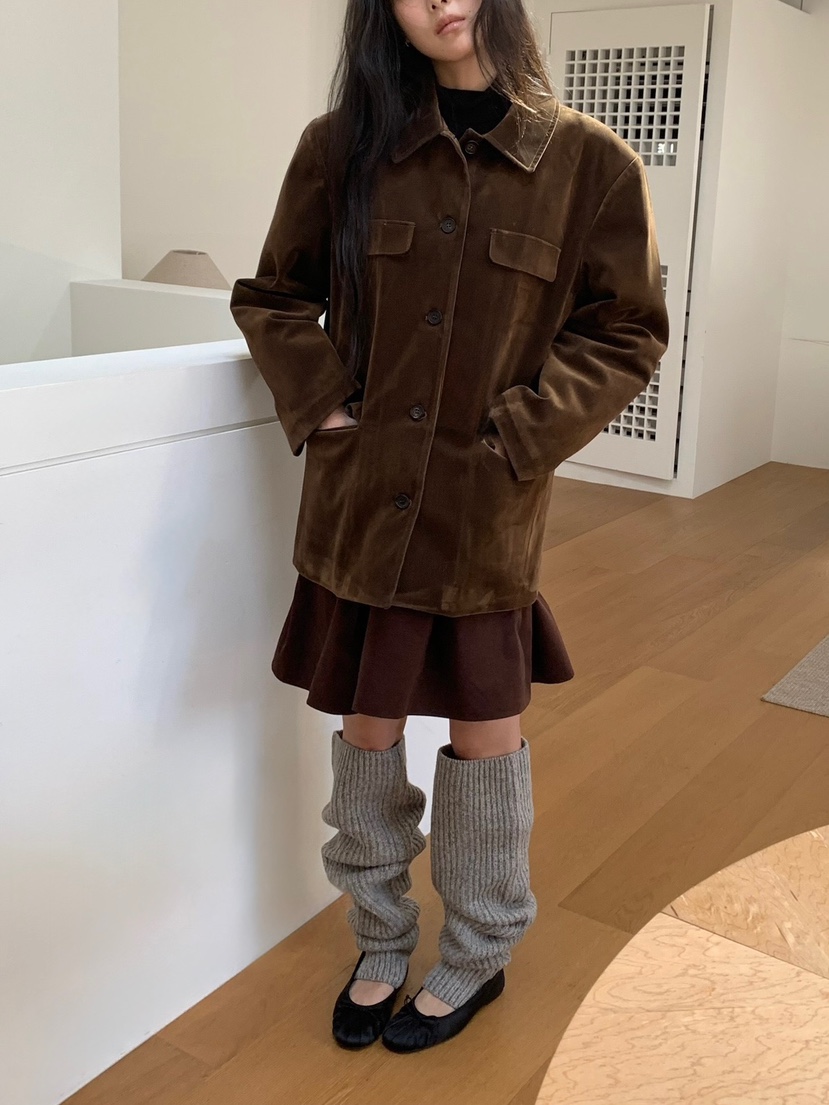 LOVEMYSANTA韓國代購女士新款熱賣人氣推薦真品時尚夾克絨LOVEMYSANTA夾克