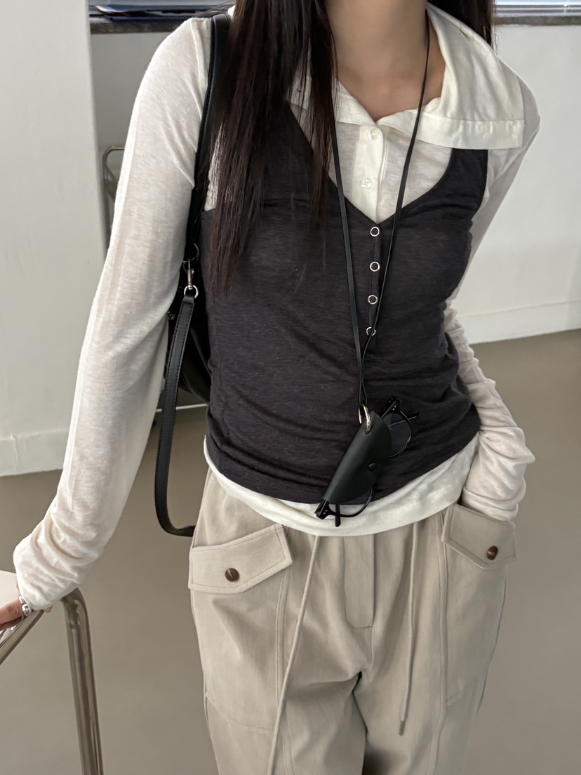 Verbena韓國代購女士新品休閑熱賣真品人氣推薦時尚套裝Verbena套裝