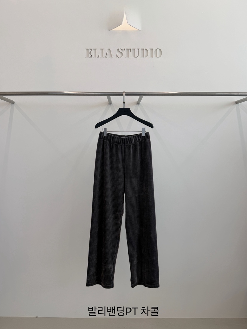 ELIA東大門實拍女士新款休閑推薦真品時尚人氣熱賣休閑褲ELIA STUDIO休閑褲圖色3墨色