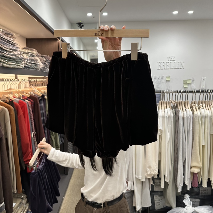 BRELLIN東大門直郵女裝新品真品時尚熱賣人氣推薦休閑短褲BRELLIN短褲圖色3咖色