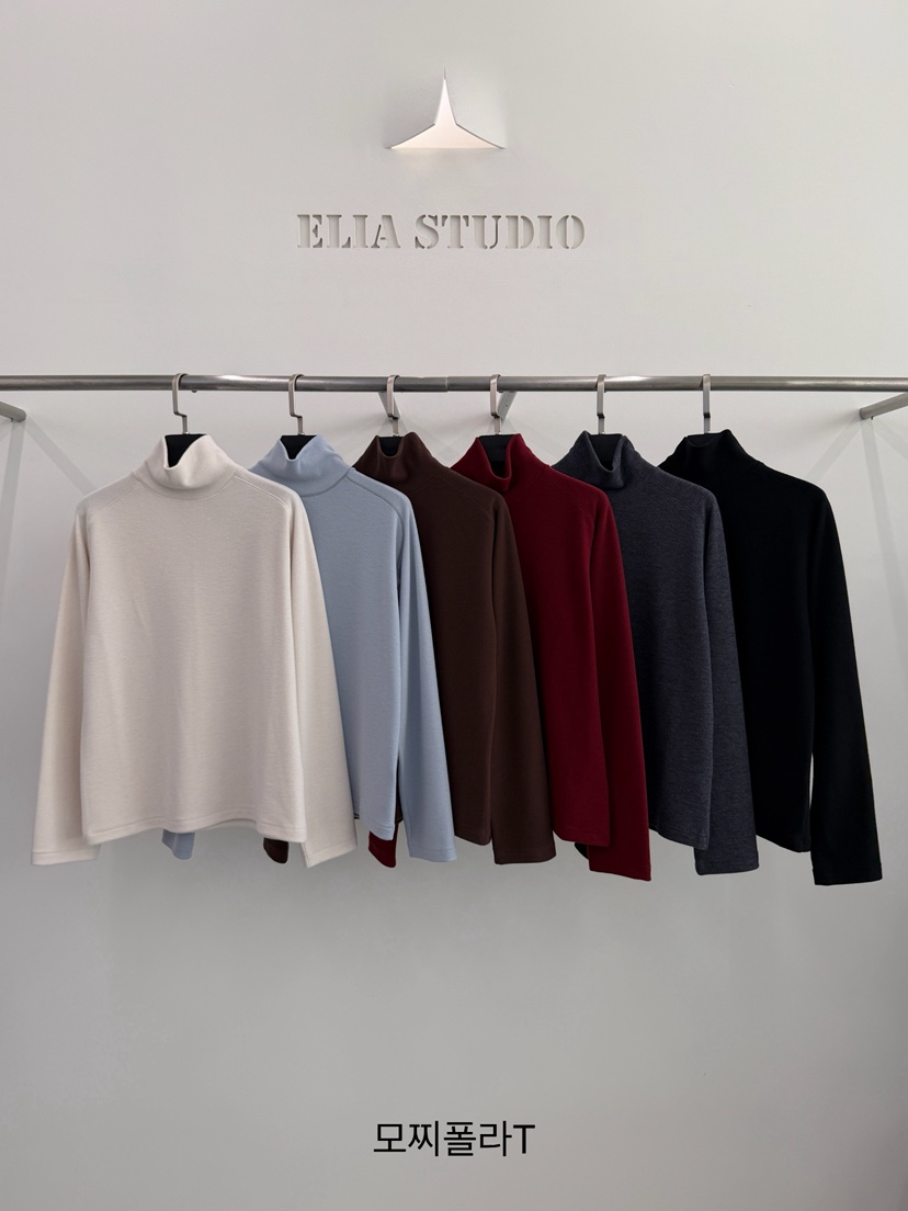 ELIA東大門代購女裝新品人氣真品推薦休閑熱賣時尚長袖T恤ELIA STUDIO長袖T恤