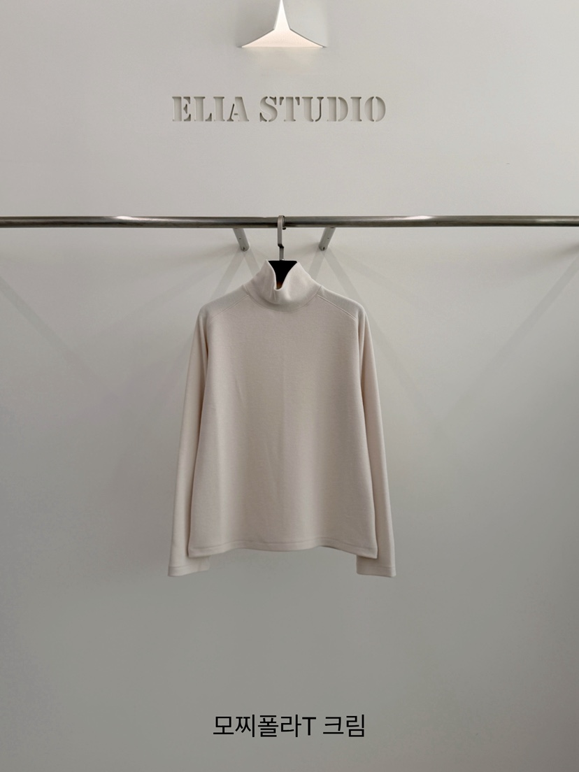 ELIA東大門代購女裝新品人氣真品推薦休閑熱賣時尚長袖T恤ELIA STUDIO長袖T恤圖色1