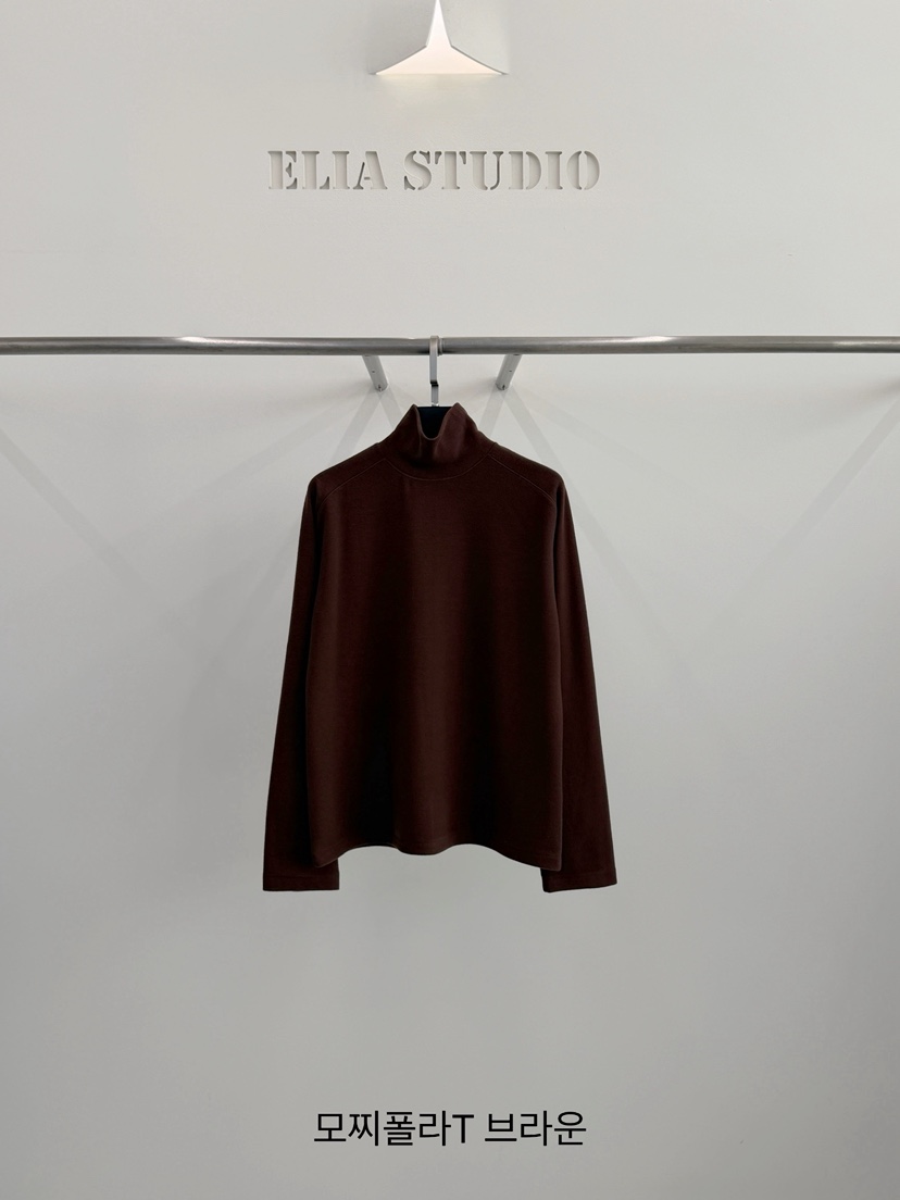 ELIA東大門代購女裝新品人氣真品推薦休閑熱賣時尚長袖T恤ELIA STUDIO長袖T恤圖色3