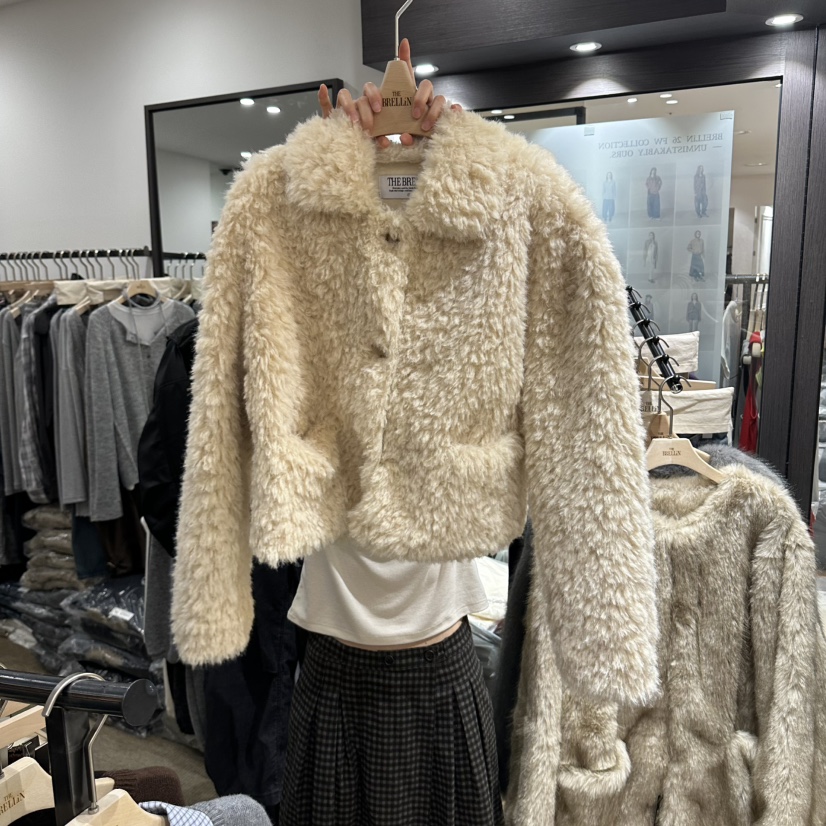 BRELLIN東大門直郵女士新品人氣熱賣真品時尚推薦短款大衣BRELLIN短款大衣圖色3