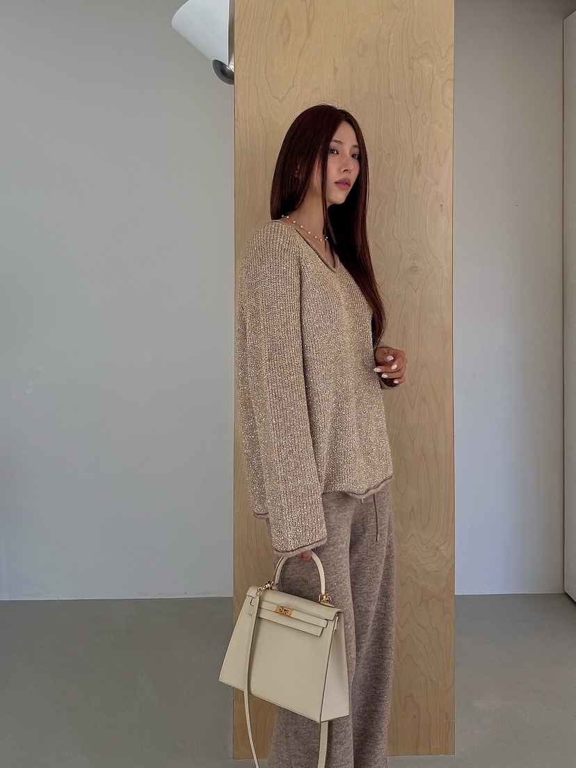 81 MARKET-L東大門直郵女裝新款推薦時尚人氣休閑褲珍珠81 MARKET-L休閑褲