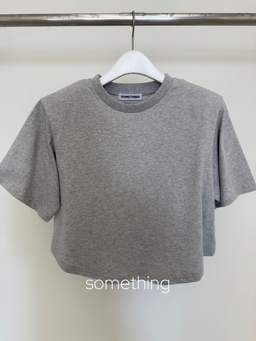 SOMETHING-L/FANCY東大門實拍女士新款休閑熱賣推薦T恤SOMETHING-L/FANCYT恤圖色2
