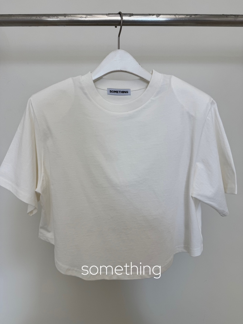 SOMETHING-L/FANCY東大門實拍女士新款休閑熱賣推薦T恤SOMETHING-L/FANCYT恤圖色3