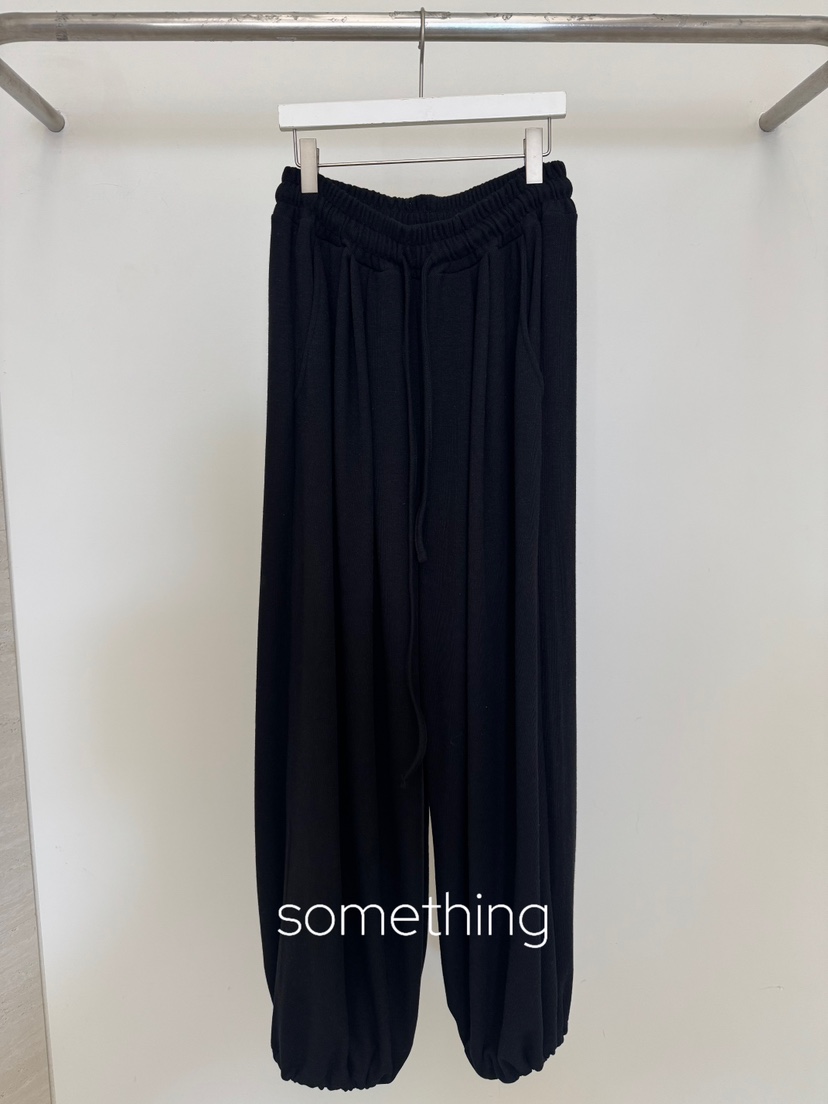 SOMETHING-L/FANCY東大門代購女裝新款熱賣人氣推薦休閑褲SOMETHING-L/FANCY休閑褲圖色3黑色