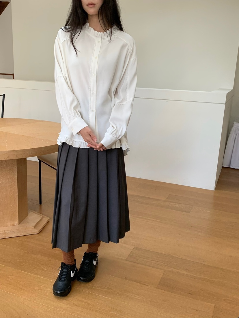 LOVEMYSANTA韓國代購女士新款真品休閑人氣時尚襯衫蕾絲衫LOVEMYSANTA襯衫/蕾絲衫圖色1