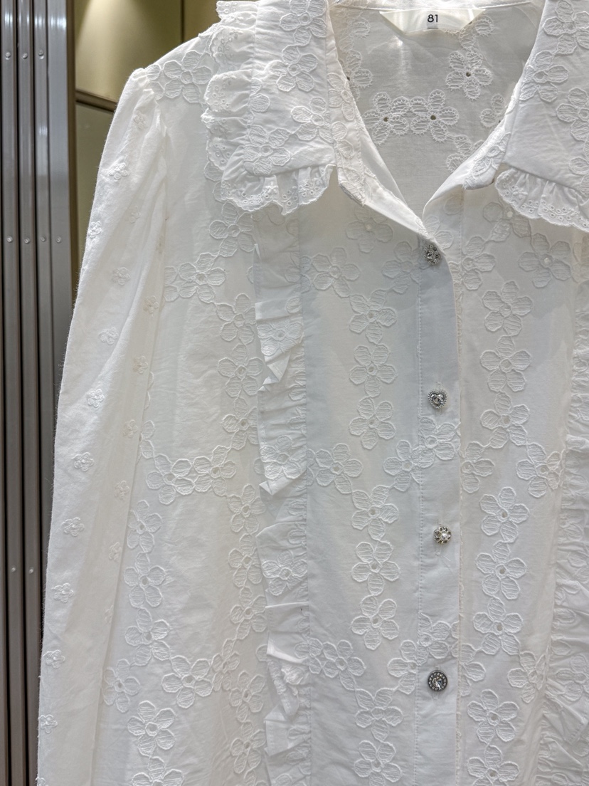 81 MARKET-L東大門直郵女士新品熱賣推薦休閑襯衫蕾絲衫81 MARKET-L襯衫/蕾絲衫