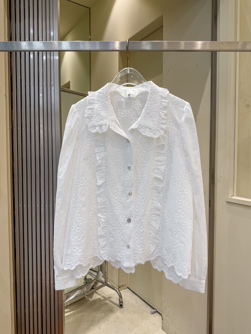 81 MARKET-L東大門直郵女士新品熱賣推薦休閑襯衫蕾絲衫81 MARKET-L襯衫/蕾絲衫圖色1