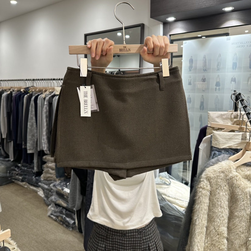 BRELLIN東大門直郵女士新品時尚推薦人氣休閑裙褲不含腰帶BRELLIN裙褲