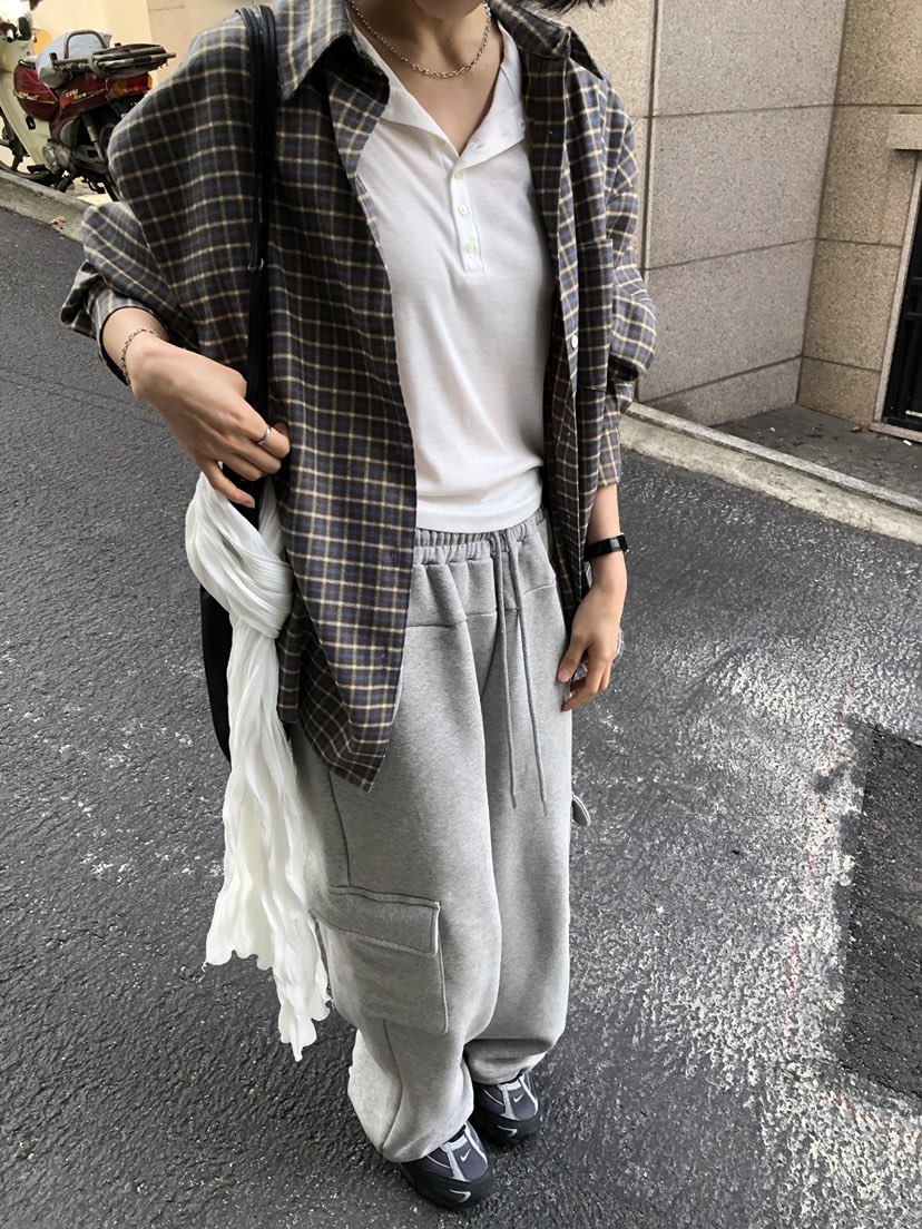LONG PEAK韓國代購女士新款熱賣推薦休閑褲工裝褲加絨抓絨LONG PEAK休閑褲