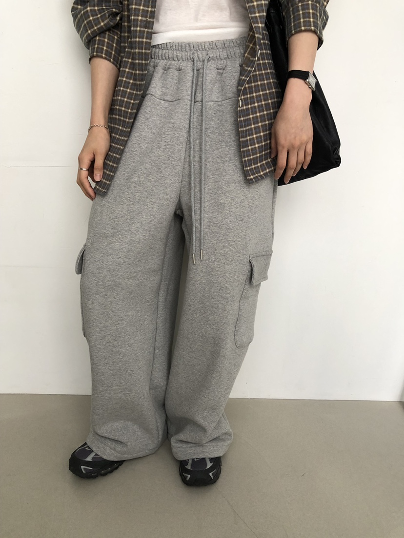 LONG PEAK韓國代購女士新款熱賣推薦休閑褲工裝褲加絨抓絨LONG PEAK休閑褲
