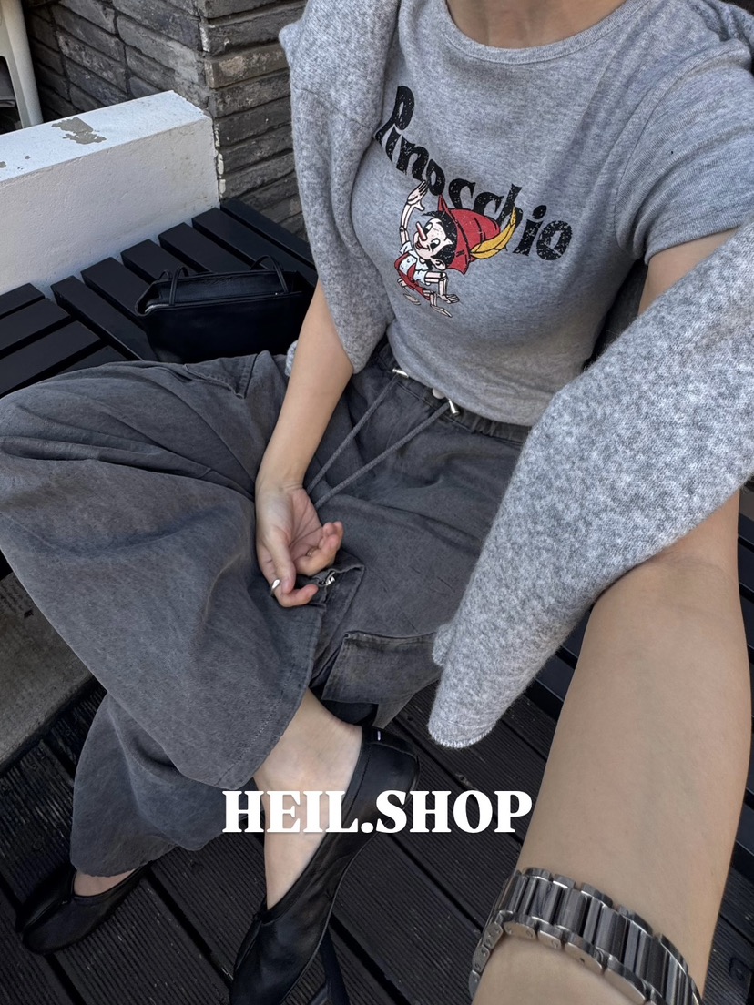HEIL東大門實拍女士新品真品熱賣時尚推薦休閑人氣T恤HEILT恤