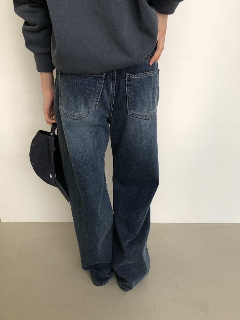 LONG PEAK韓國直郵女裝新品熱賣休閑人氣時尚真品牛仔褲LONG PEAK牛仔褲