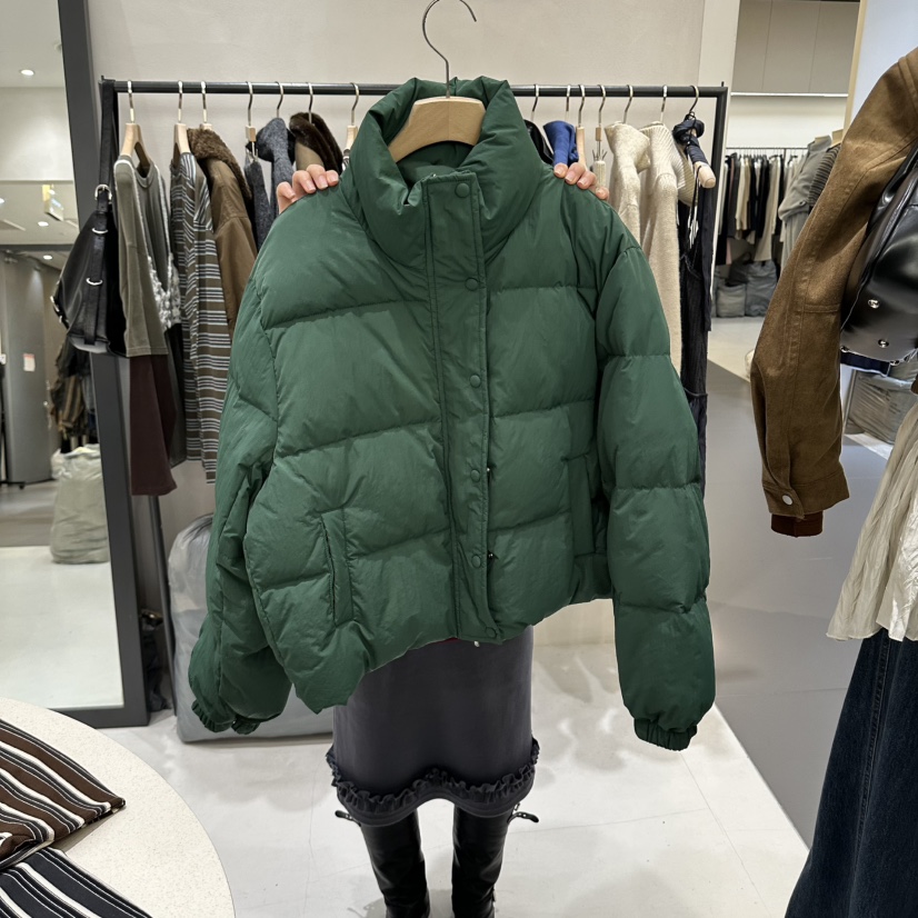 AURA韓國直郵女士新款推薦時尚人氣短款羽絨服羽絨服鵝絨Au ra短款羽絨服圖色3