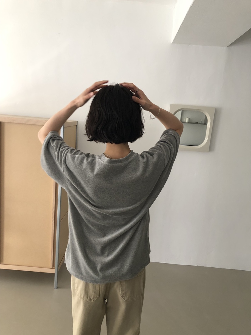 LONG PEAK韓國代購女裝新款熱賣推薦休閑人氣真品T恤絲絨LONG PEAKT恤