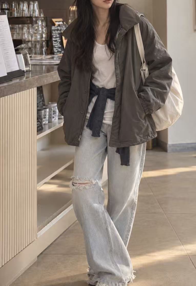 BUTTER-P東大門代購女士新品熱賣推薦時尚短款羽絨服羽絨服BUTTER-P短款羽絨服