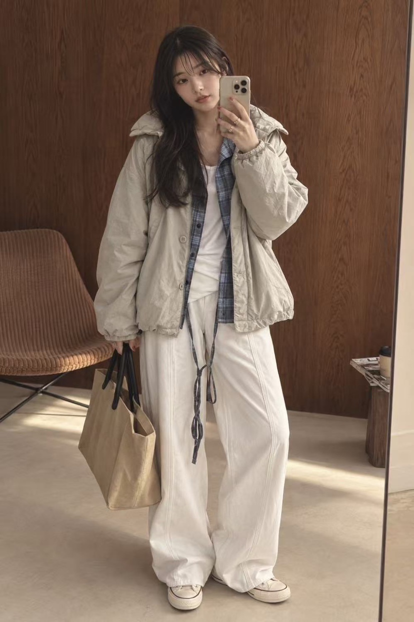 BUTTER-P東大門代購女士新品熱賣推薦時尚短款羽絨服羽絨服BUTTER-P短款羽絨服