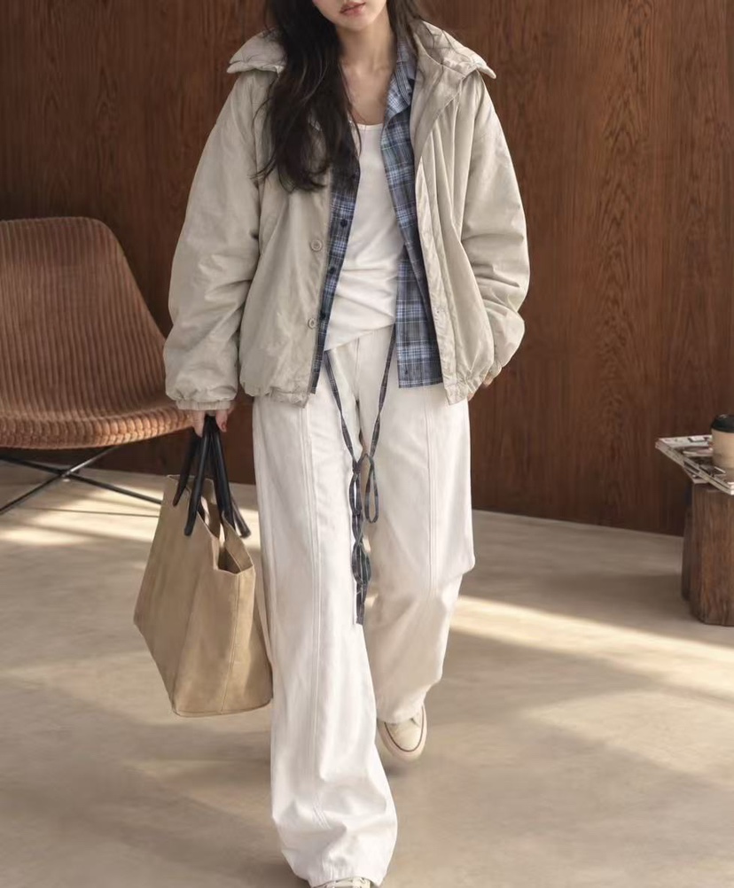 BUTTER-P東大門代購女士新品熱賣推薦時尚短款羽絨服羽絨服BUTTER-P短款羽絨服