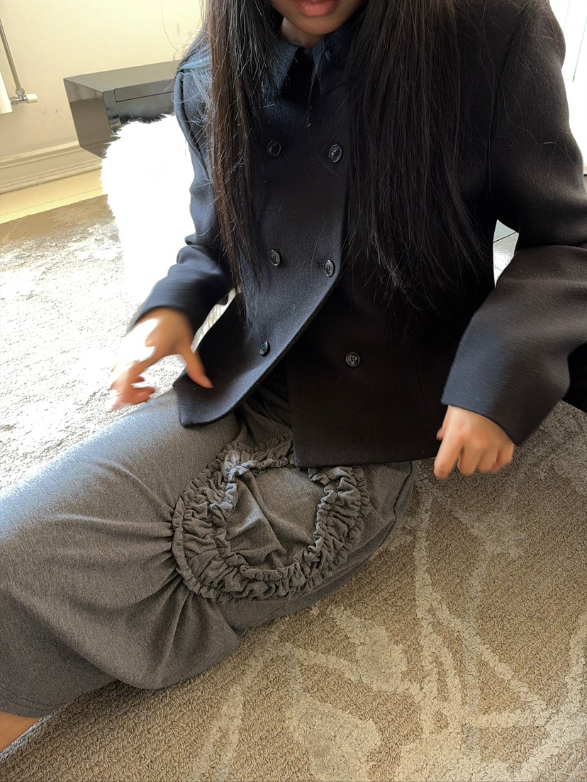 AWESOME SAUCE韓國直郵女裝新品熱賣人氣時尚推薦短款大衣AWESOME SAUCE短款大衣