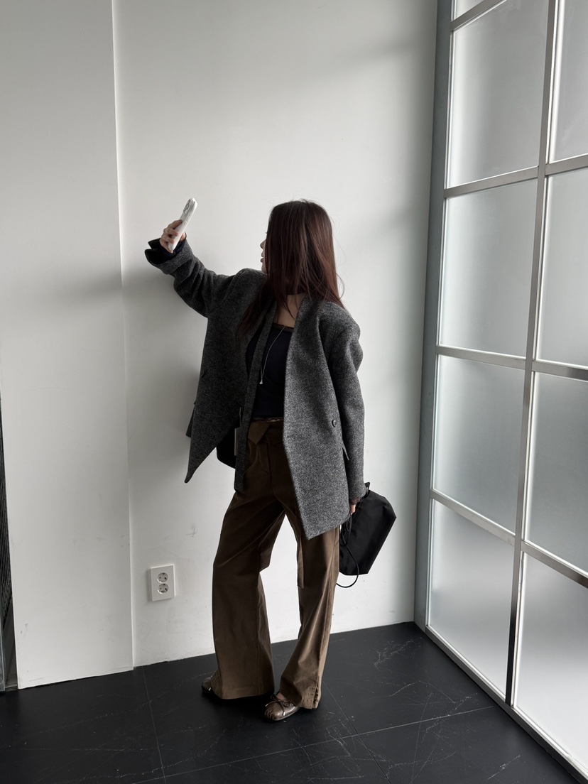 OUTLANDER東大門代購女士新品休閑人氣熱賣真品夾克含脖帶OUTLANDER夾克