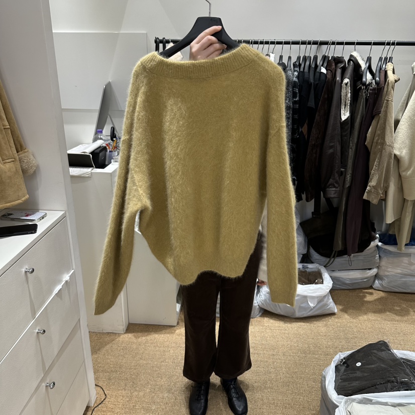 GARDEN LAYER東大門代購女裝新品休閑推薦真品毛衣安哥拉GARDEN LAYER毛衣