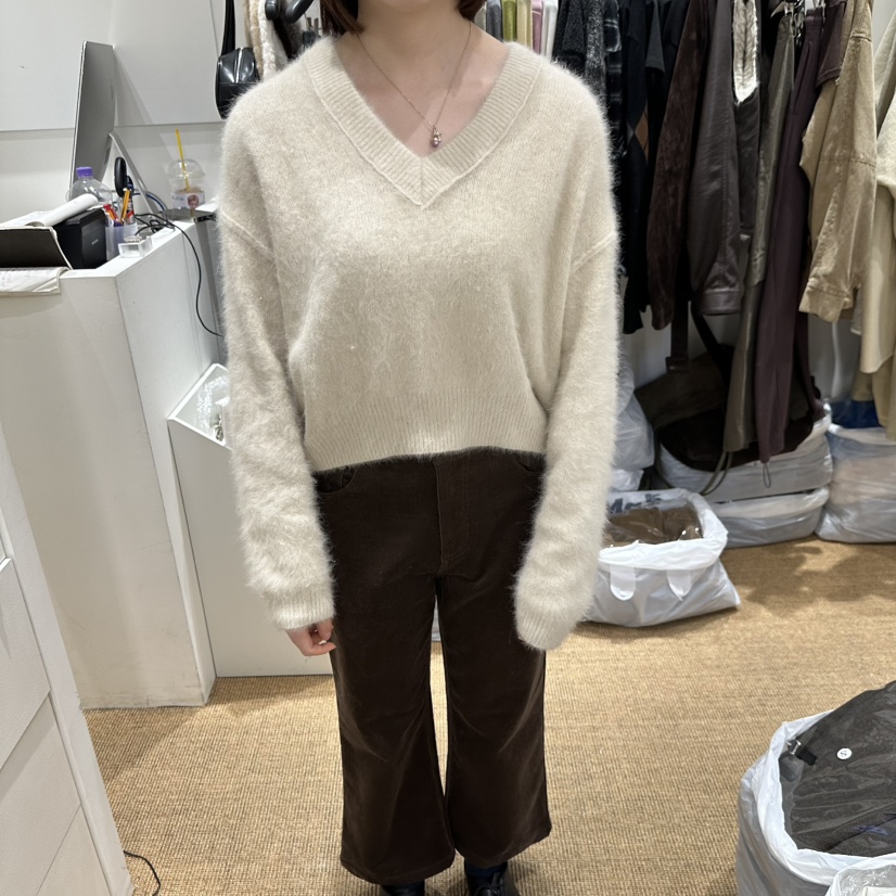 GARDEN LAYER東大門代購女裝新品休閑推薦真品毛衣安哥拉GARDEN LAYER毛衣圖色2