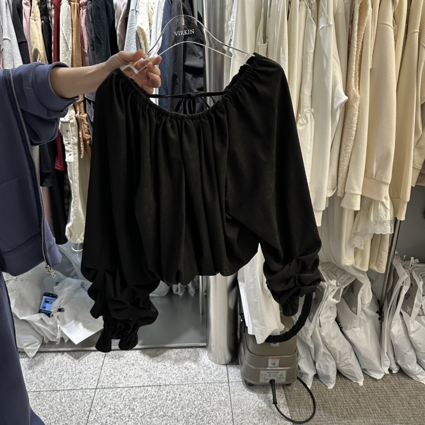 VIRKIN韓國直郵女裝新款時尚真品人氣休閑熱賣襯衫蕾絲衫VIRKIN襯衫/蕾絲衫圖色2