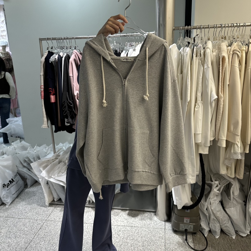 VIRKIN東大門實拍女裝新品真品人氣熱賣衛衣不加絨連帽衫VIRKIN衛衣圖色2